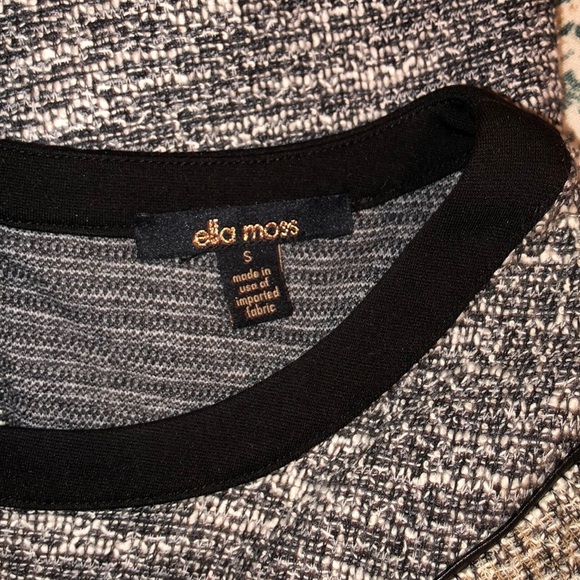 ELLA MOSS herringbone style career/dressy blouse - Picture 6 of 7